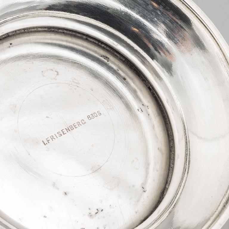A three-piece silver coffee service, Norway & Denmark, late 19th and early 20th century.
