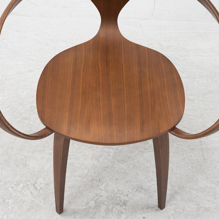 Norman Cherner, a walnut armchair, The Cherner Chair Company, The United States, contemporary.