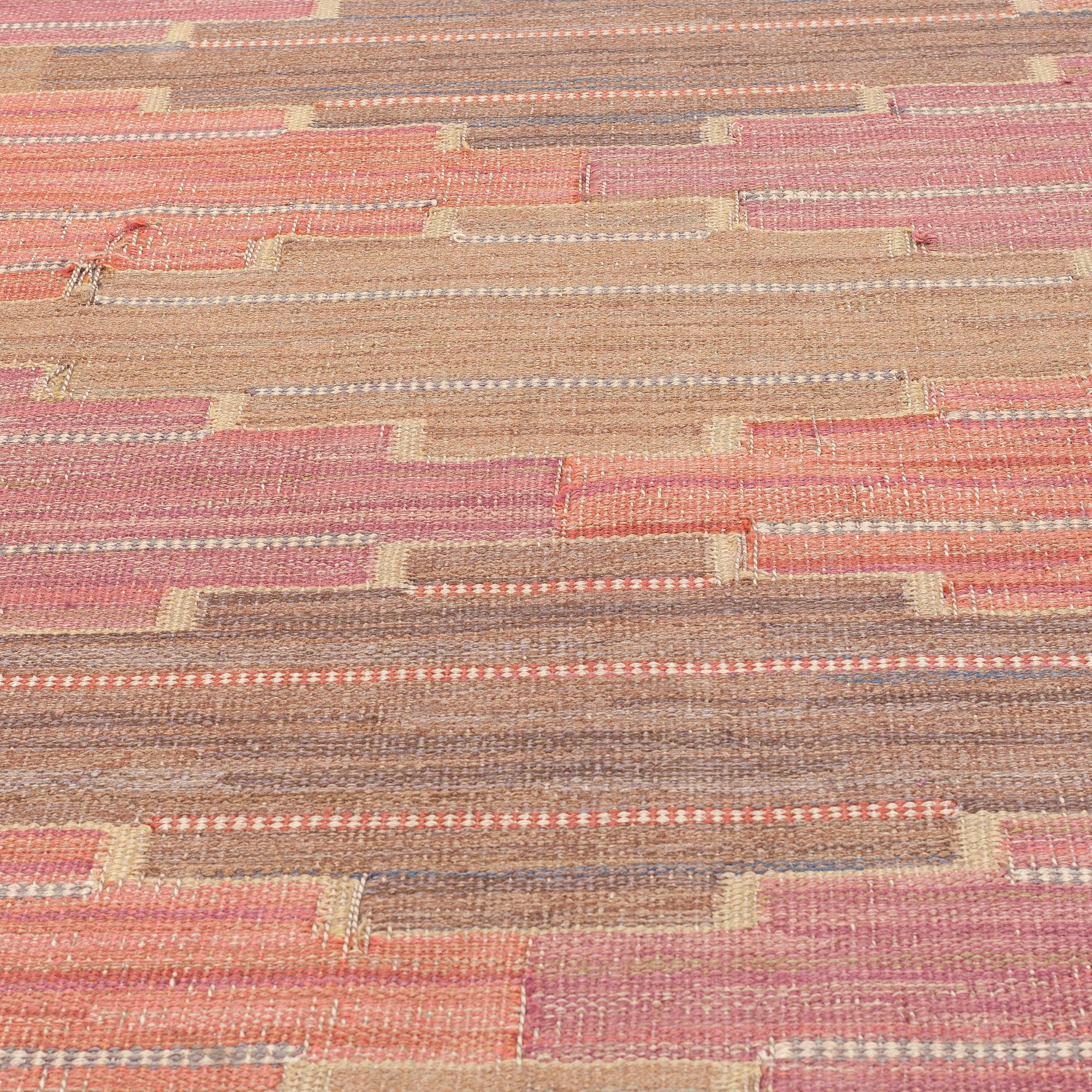 MÄRTA MÅÅS-FJETTERSTRÖM, MATTA, "Bruna heden", rölakan, ca 280 x 184 cm, signerad AB MMF.