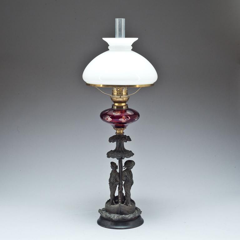 BORDSFOTOGENLAMPA, 1800-talets andra hälft.