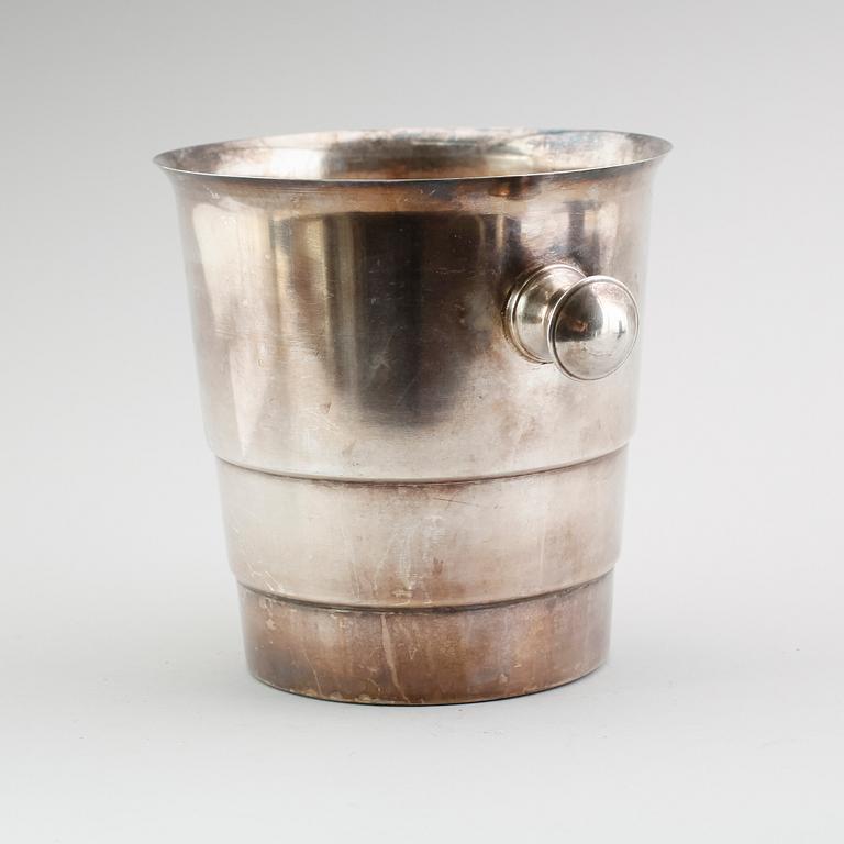 CHAMPAGNEKYLARE, nysilver, art déco.