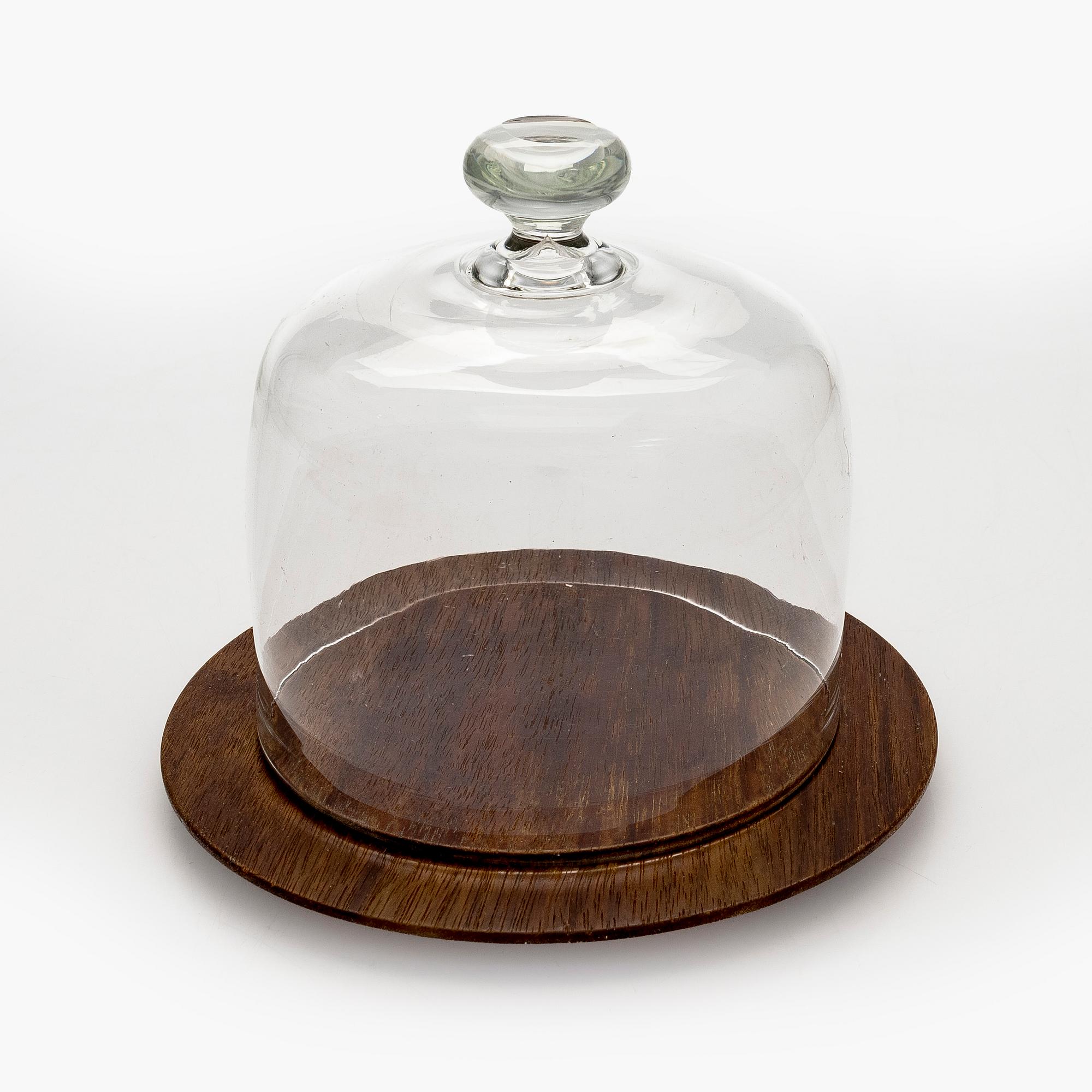Aino Aalto, wooden base for a cheese dome, for Artek, mid-20th century.