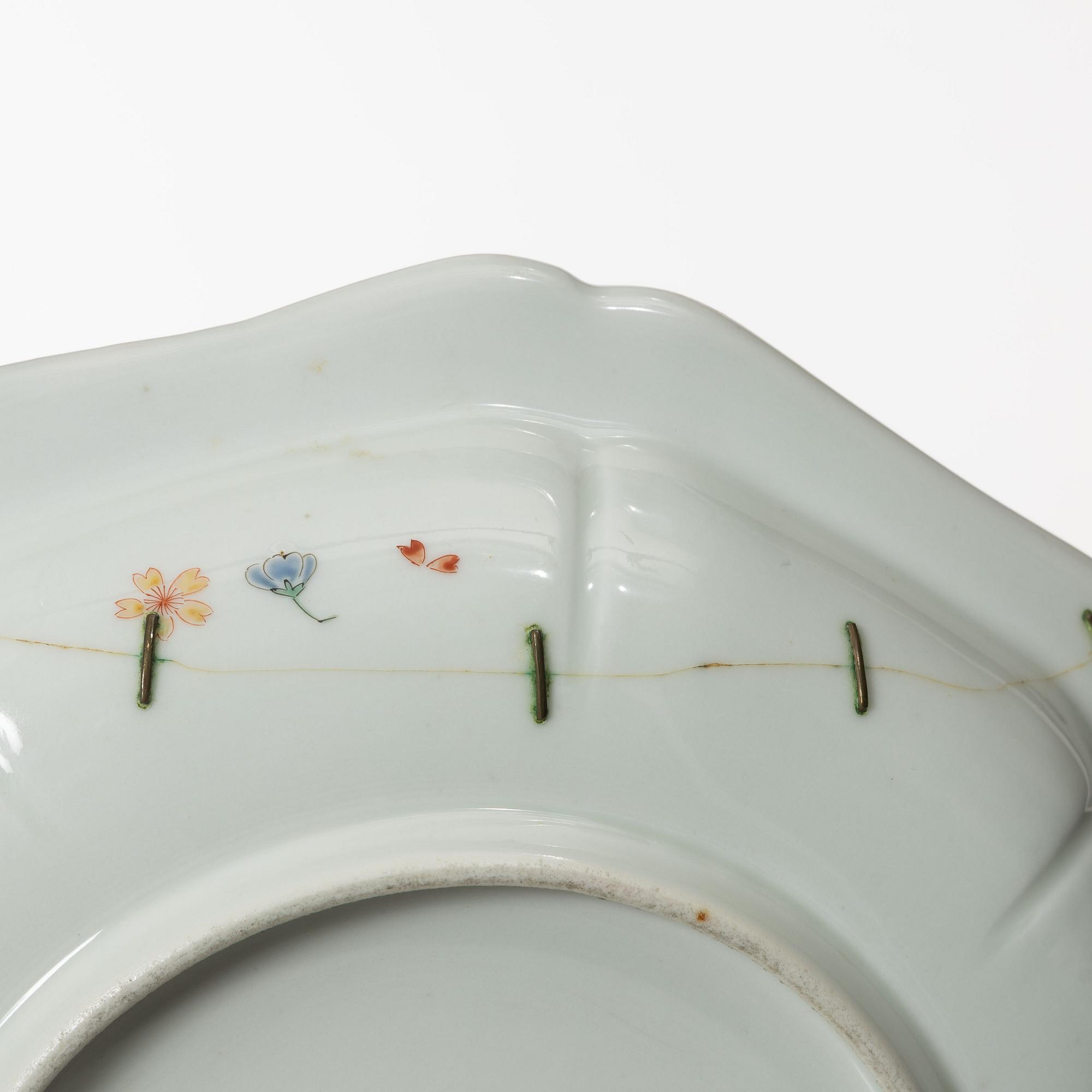 Fat, porslin, kakiemon, Arita, sen Edo/tidig Meiji, 1800-tal.