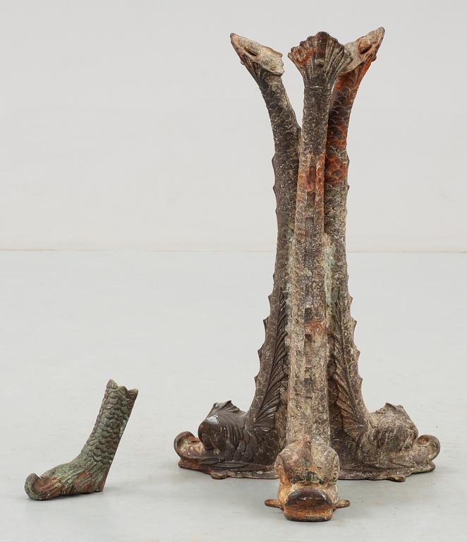 STATIV, gjutjärn, 1800-talets andra hälft.