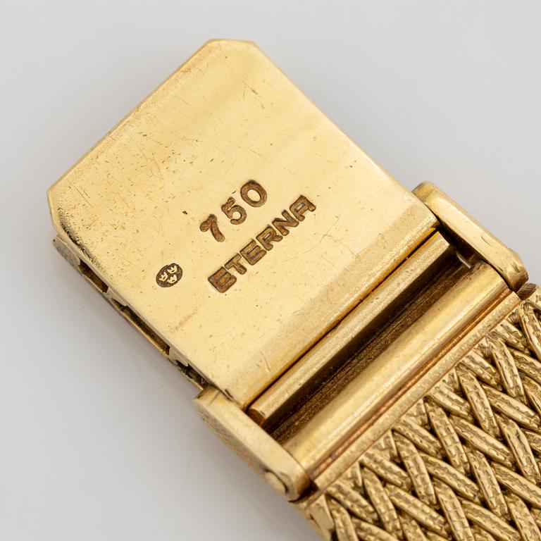 Eterna-Matic, Sahida, wristwatch, 28,5 x 24,5 mm.