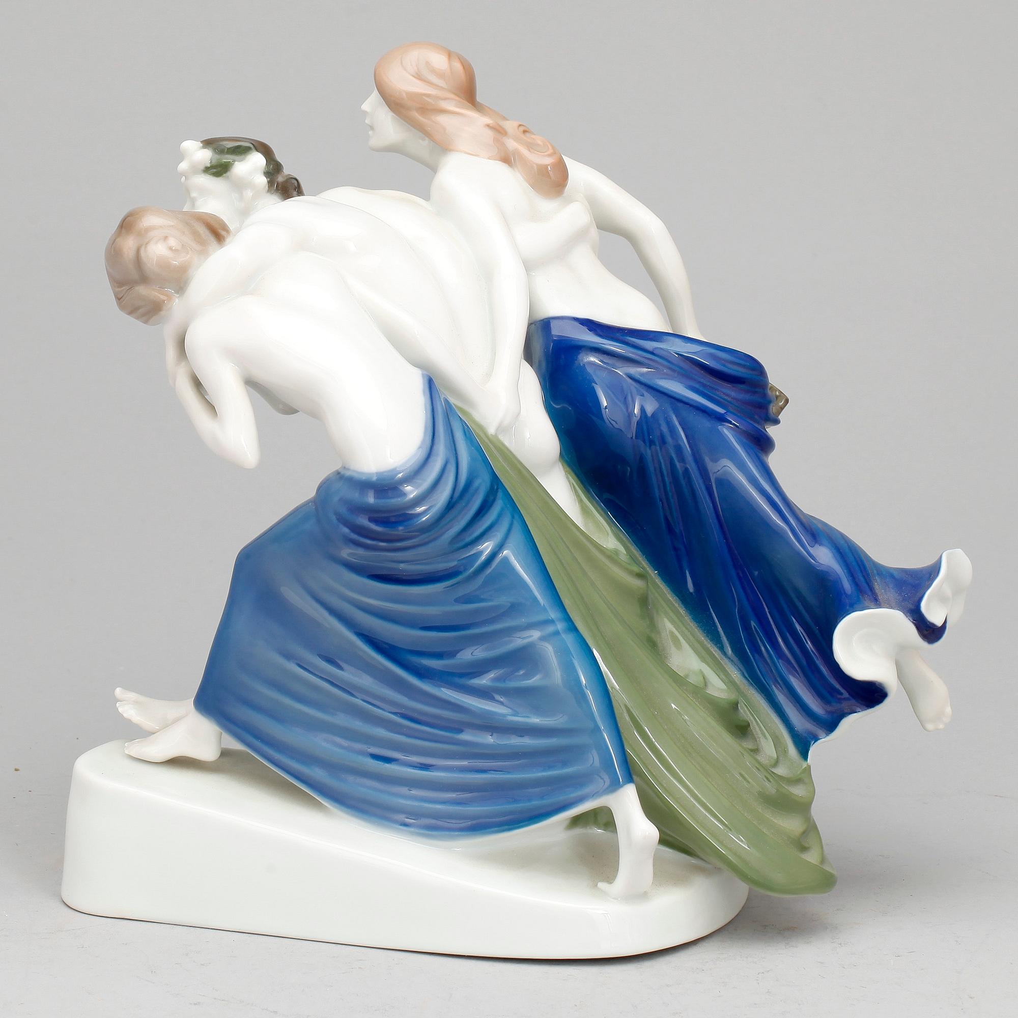 FIGURIN, porslin, Tyskland, 1900-tal.