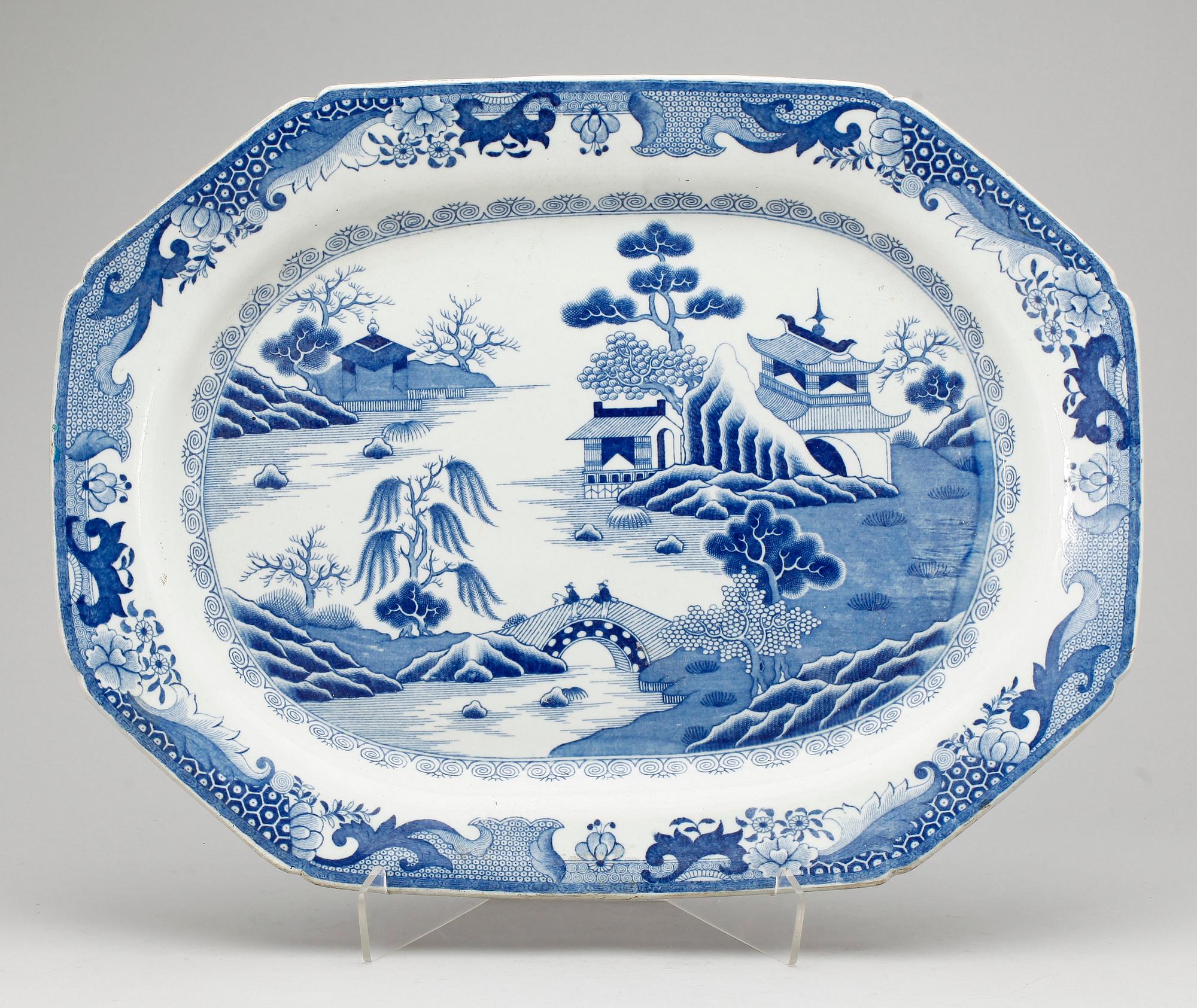 STEKFAT, flintgods, sannolikt England, 1900-tal.