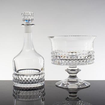 A 61 piece "Silvia" glass service by Ingeborg Lundin for Orrefors.