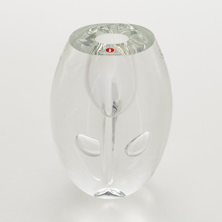 Timo Sarpaneva, a glass sculpture 'Claritas' signed Timo Sarpaneva Iittala 16/1988.