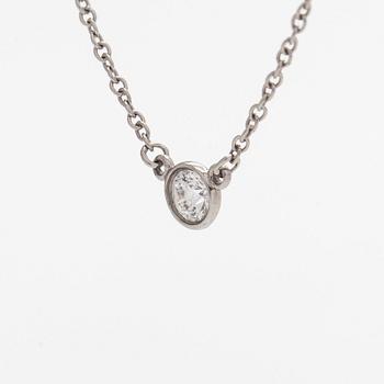 Tiffany & Co, Elsa Peretti, kaulakoru, "Diamonds by the Yard", platinaa ja timanttia.