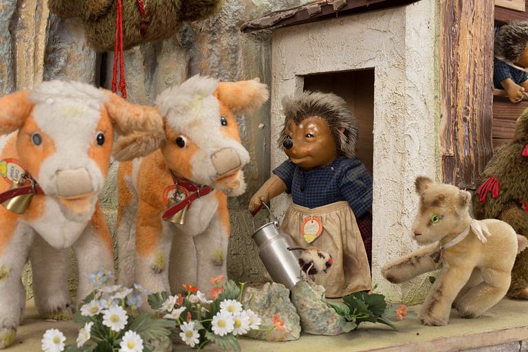 A Steiff store display from 1969.