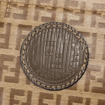 FENDI, 'Zucchino Coated Canvas Duffle Bag'.