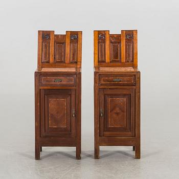 A PAIR OF NIGHT STANDS JUGEND.