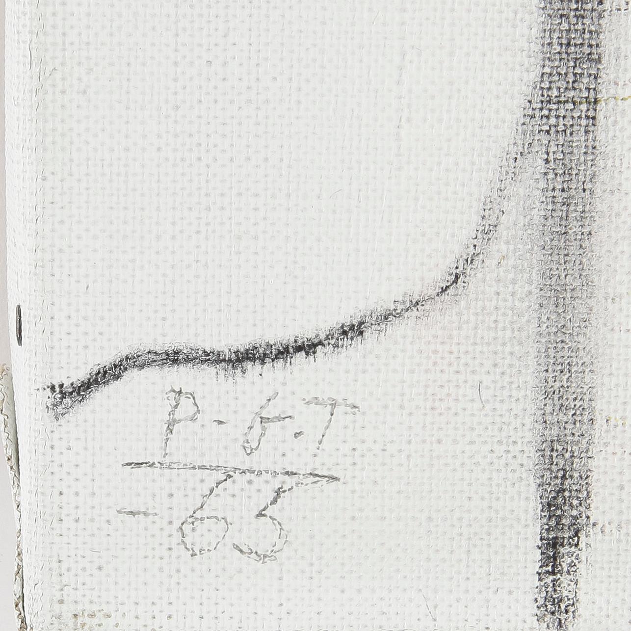 PÄR GUNNAR THELANDER, olja på duk, monogramsignerad och daterad -65.