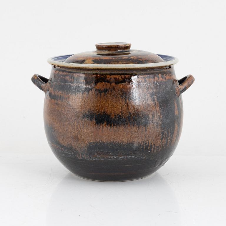 Carl-Harry Stålhane, a stoneware urn/pot, Designhuset, Sweden.