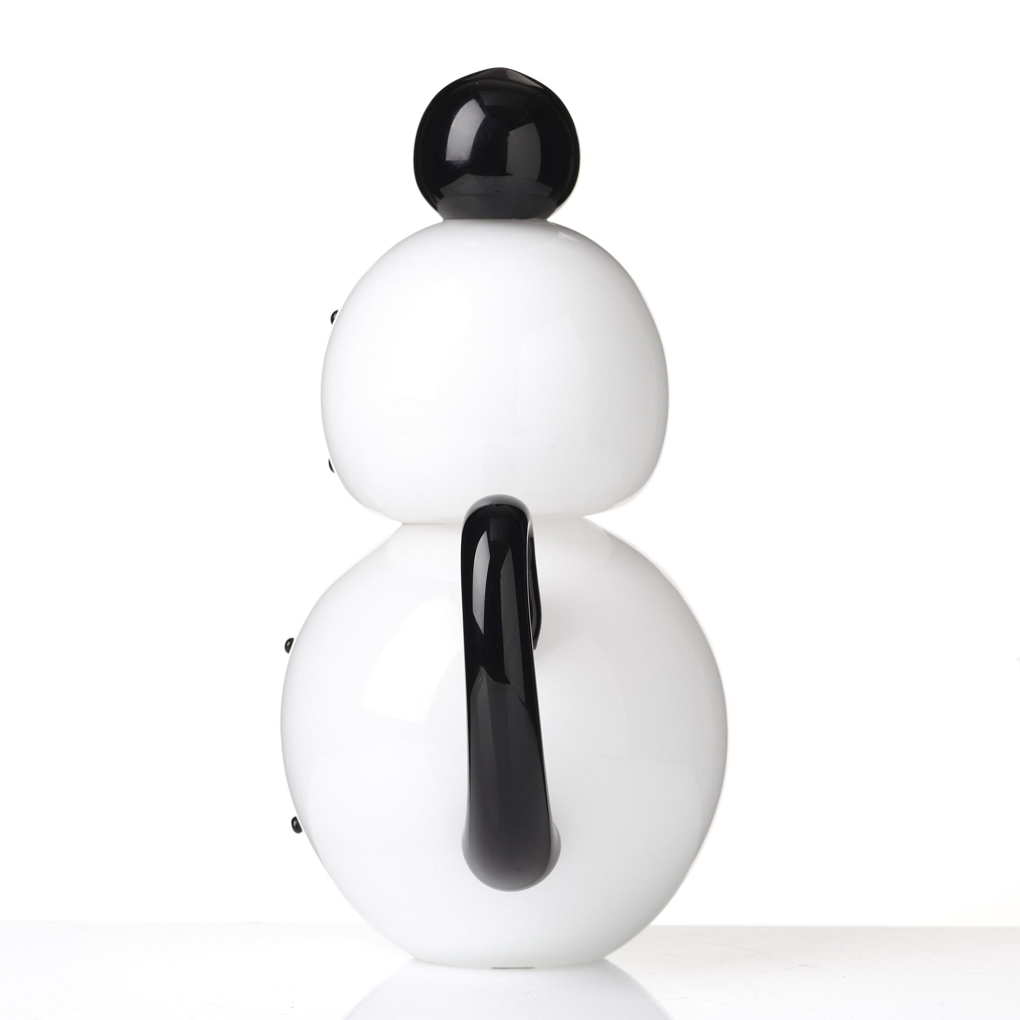 ERNST BILLGREN, a "Winter Coffie Small" glass sculpture, Berengo studio, Italy, ed. 9/29.