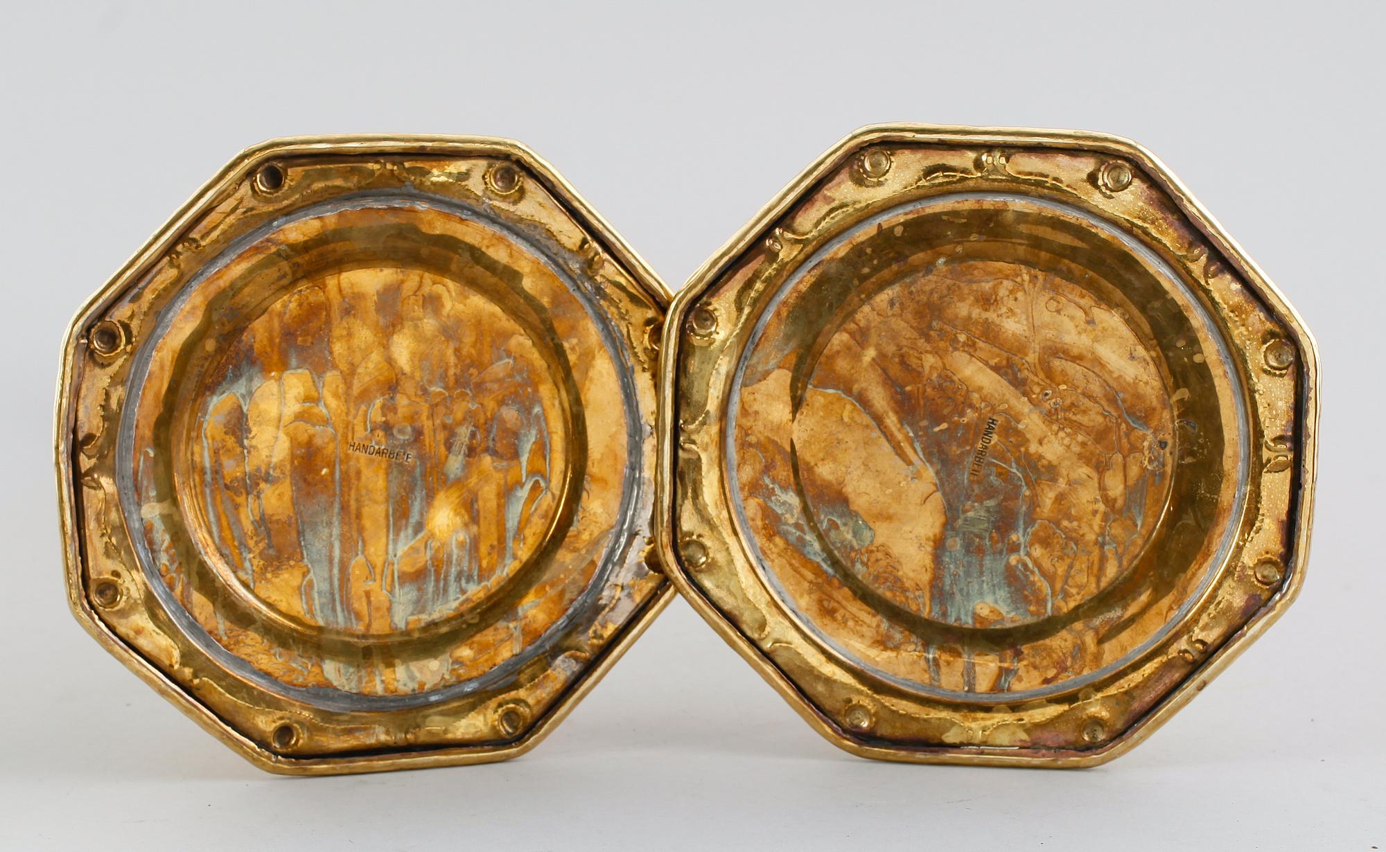 LJUSSTAKAR, 1 par, barockstil, 1900-talets första hälft.