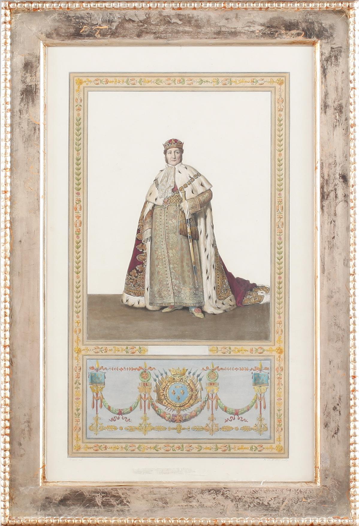 KOPPARSTICK, kolorerat, efter C.H Müller, 1800-tal.