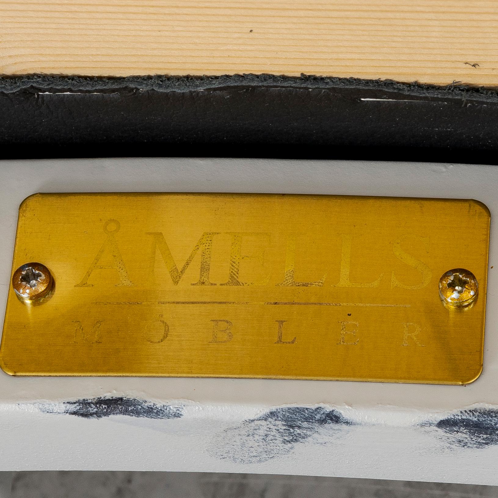 Karmstolar, ett par, rokokostil, Åmells Möbler, 2000-tal.