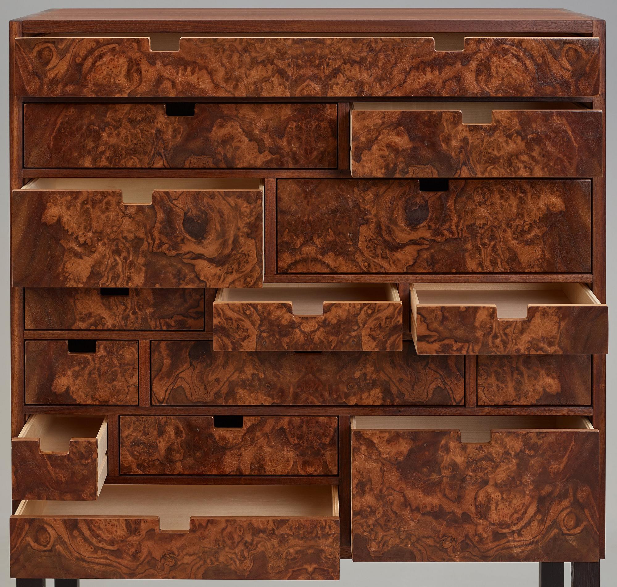 Kerstin Olby, a unique "Rhapsody" cabinet by Olby Design, Sweden 2010.