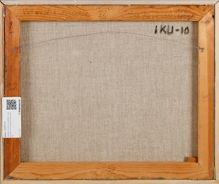 IRENE K:SON ULLBERG, olja på duk, monogramsignerad.