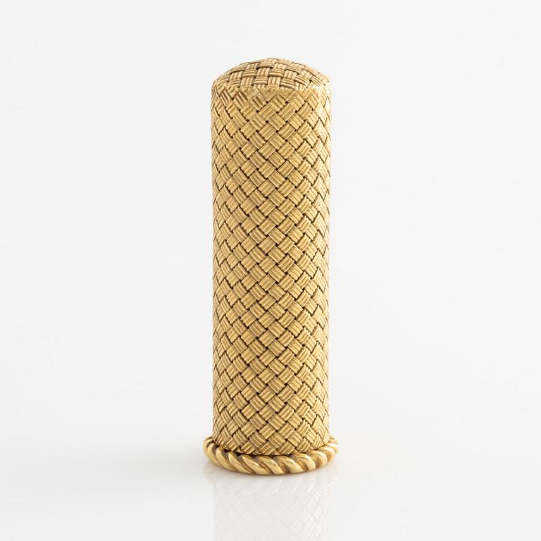 Etui/Läppstifthylsa 18K guld.