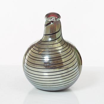 Oiva Toikka, fågel, glas, Nuutajärvi, Notsjö, Finland.