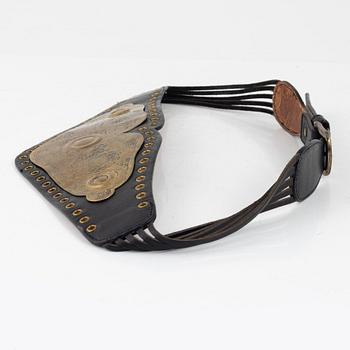 Christian Dior, John Galliano, "Runway Champion belt", Fall 2001.