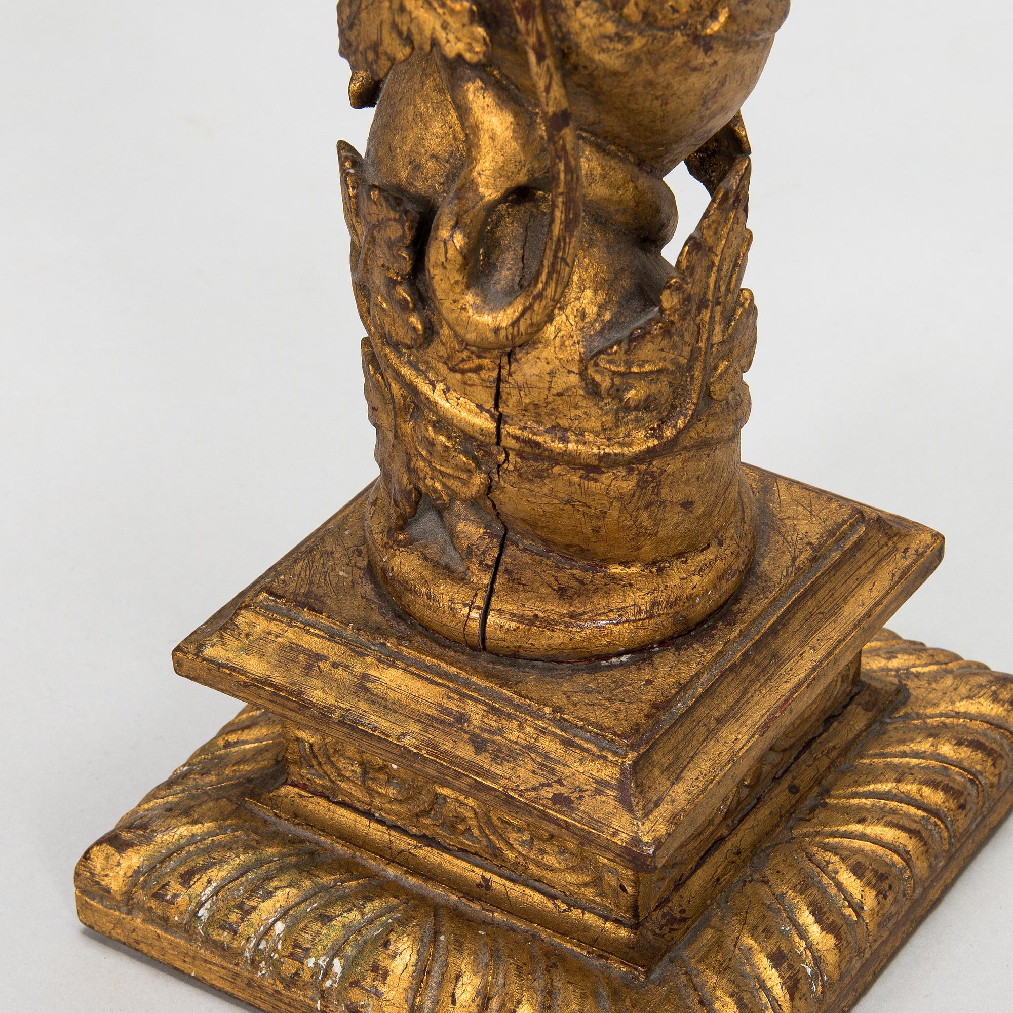 A pair of table lamps, late 20th century.