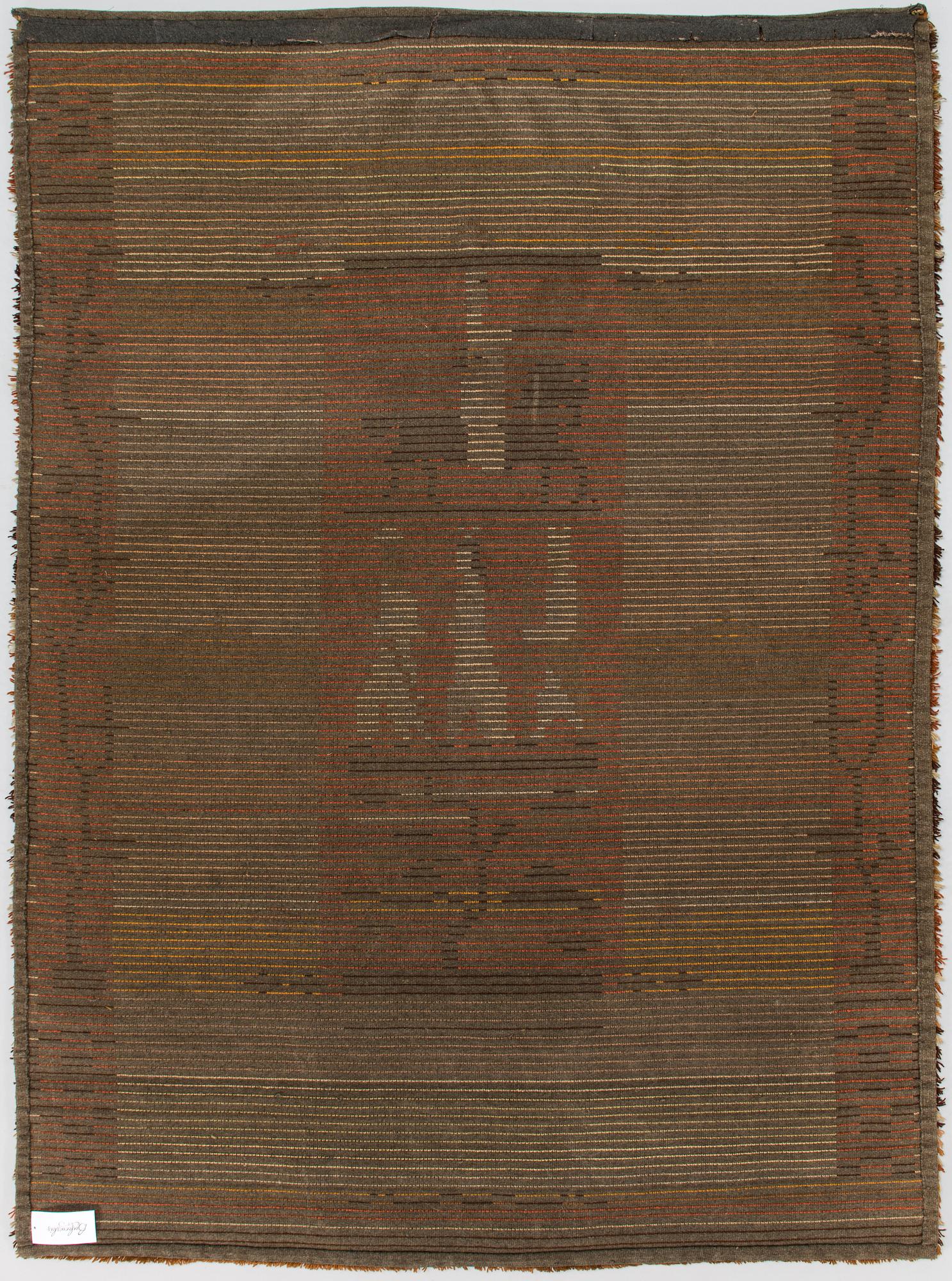 Margareta Ahlstedt-Willandt, Finnish long pile rug for Neovius. Circa 200x148 cm.
