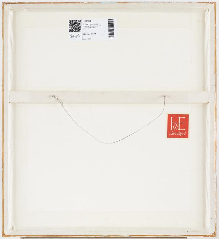 SOPHIE TÄUBER-ARP, färglitografi, signerad och numrerad 84/100.