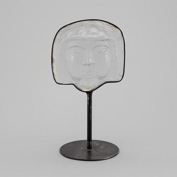ERIK HÖGLUND, Skulptur, Glas, osignerad.