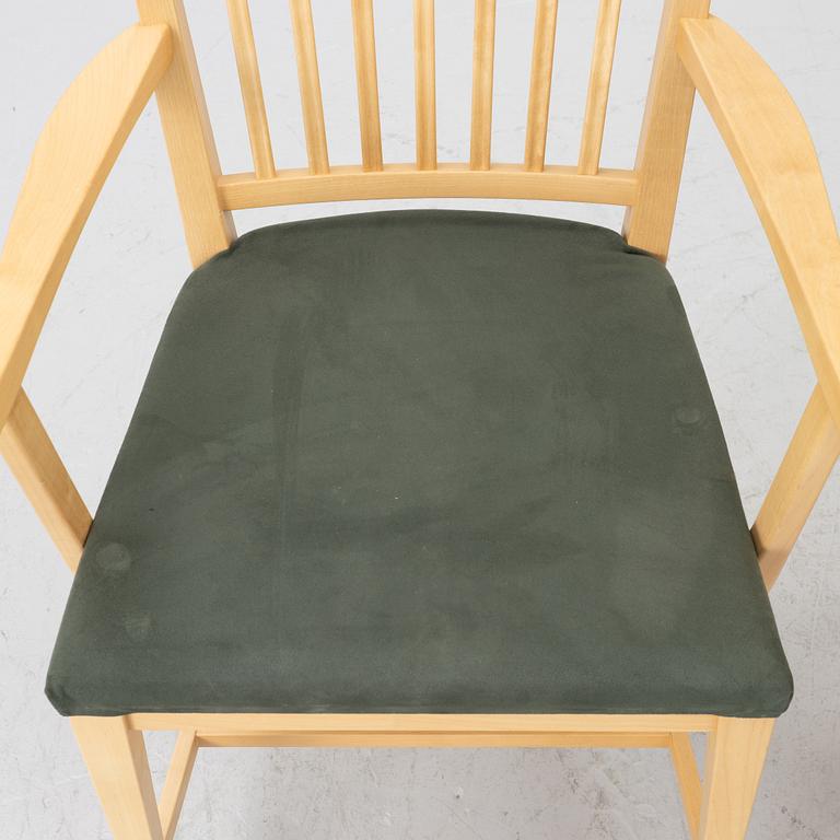 Carl Malmsten, Dining set, 6 pieces, “Vardags”, Stolab, 2002–13.