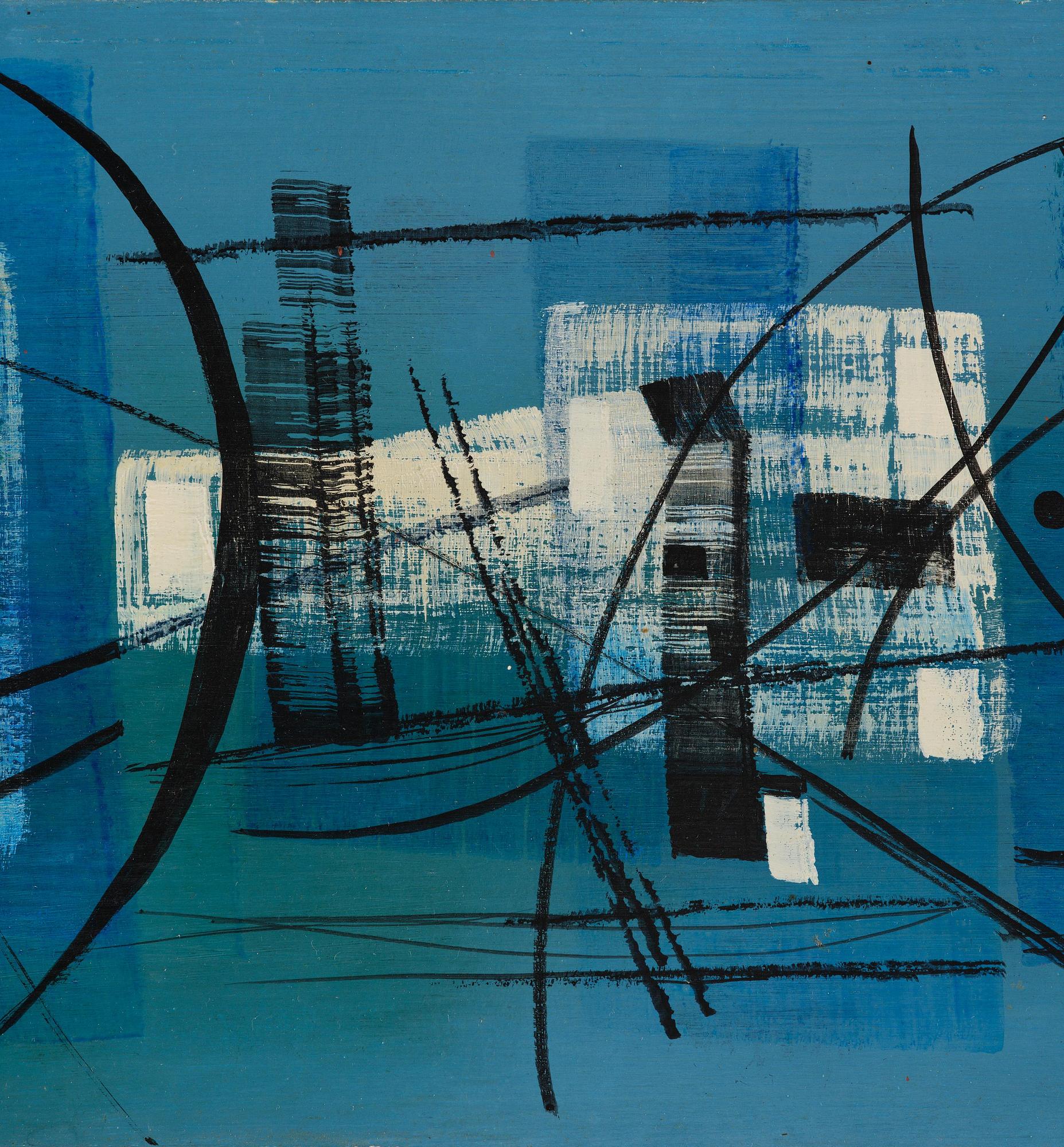 Esaias Thorén, Blue Composition.
