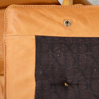 Kenneth Bergenblad, Armchairs, 2 pcs, "Dormi" high and low, Dux, designed in 1979.