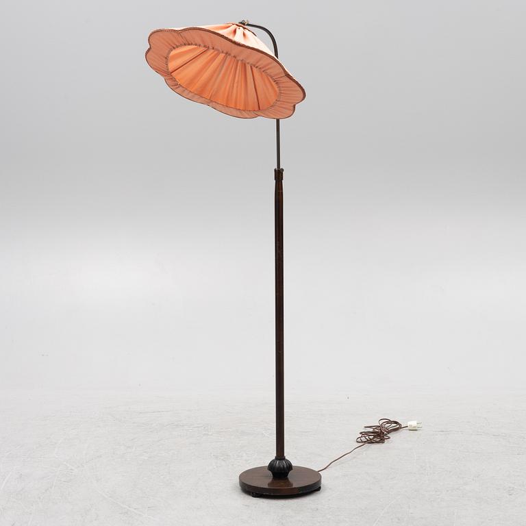 A floor lamp, 1930's.