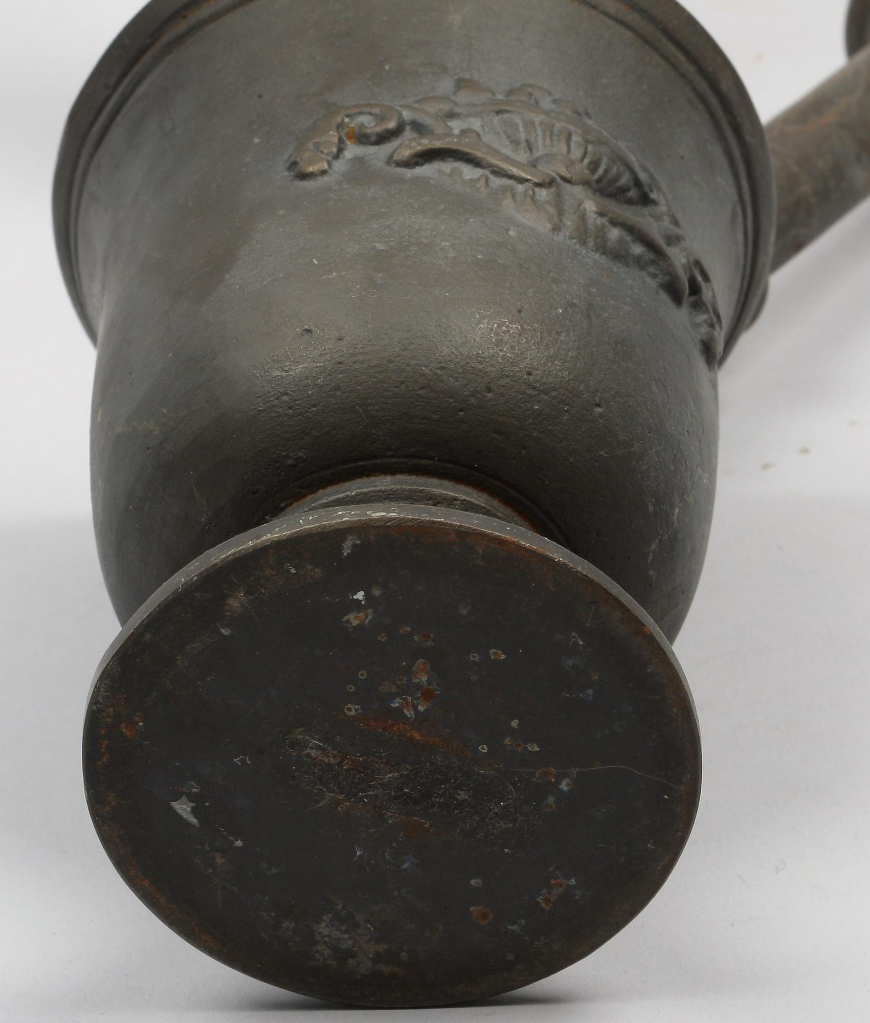 PARTI MÄSSING och GJUTJÄRN, 3 delar, 1800/1900-tal.