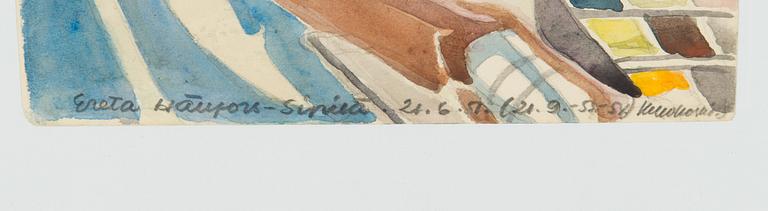 Greta Hällfors-Sipilä, Curious bee.