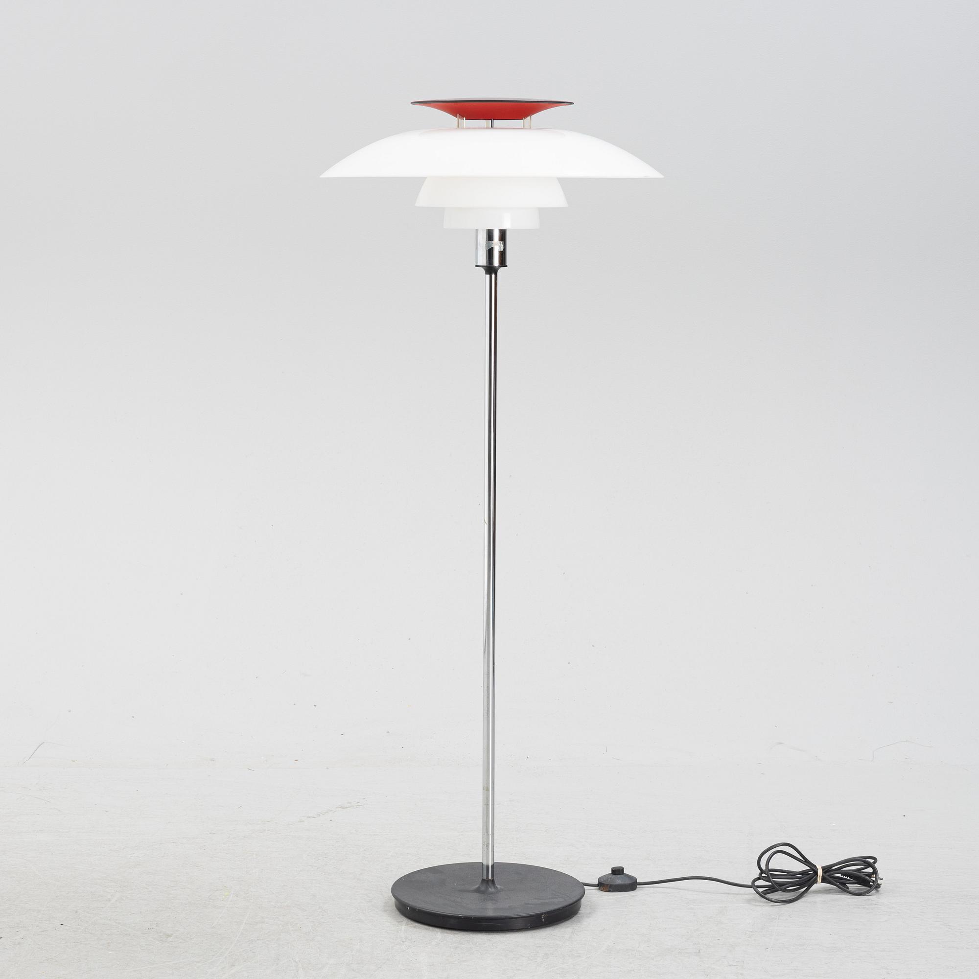Poul Henningsen, golvlampa, "PH-80", Louis Poulsen, Danmark.