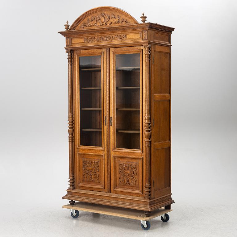 Display cabinet, late 19th century.