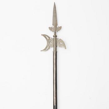 A 18th century halberd.