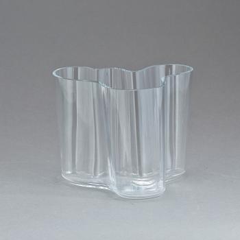 VAS, glas, Alvar Aalto, "Savoy", Iittala, Finland, sign.