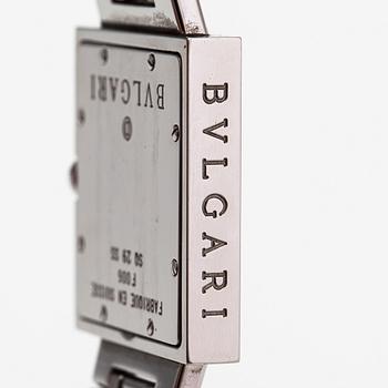 Bulgari, Quadrato, wristwatch, 29 x 29 mm.
