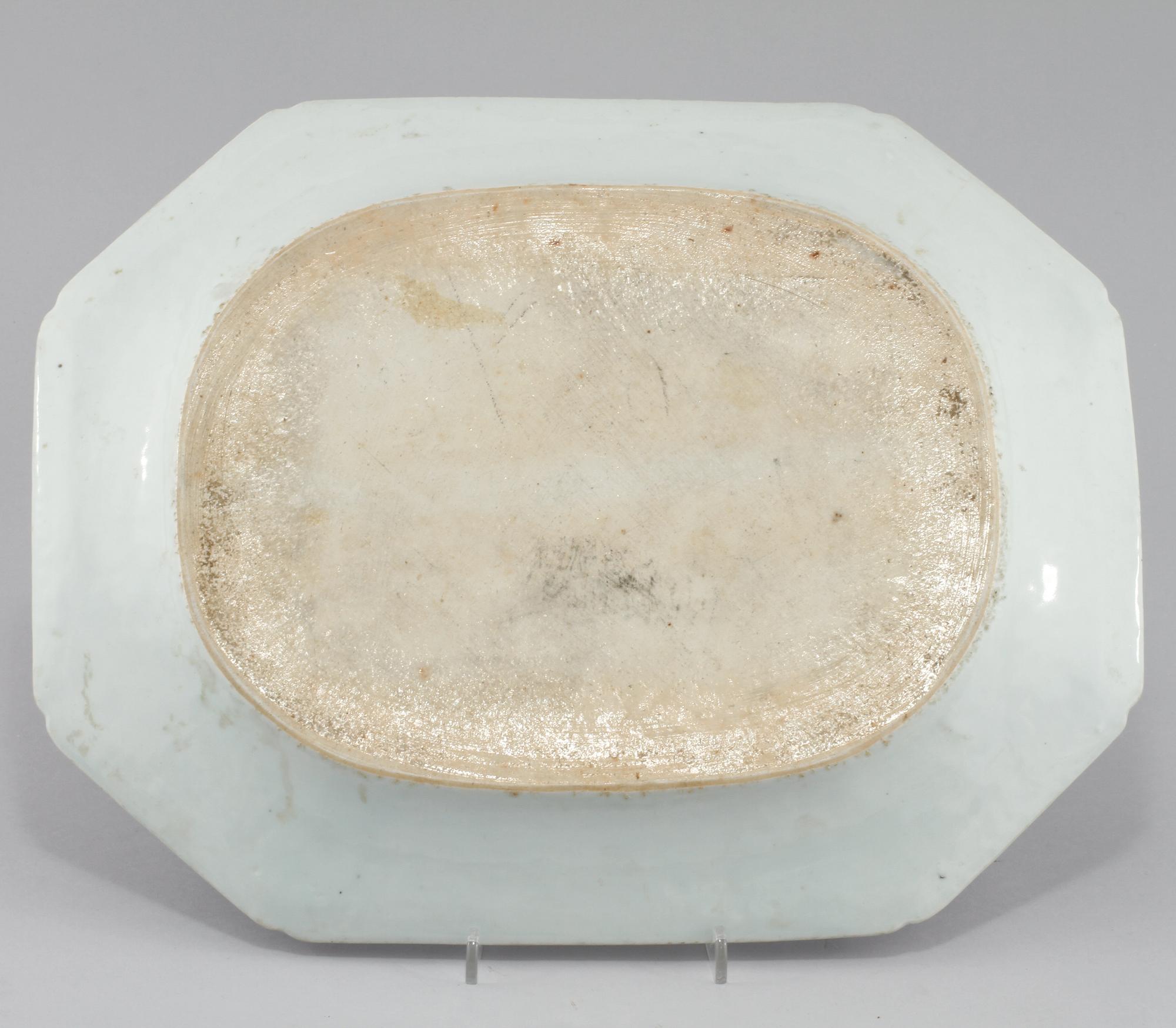 STEKFAT, porslin, Kina, 1700-tal.
