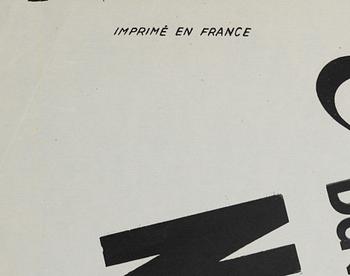 A vintage movie poster, 'Nattens eskader (The Dawn Patrol)', 1938.