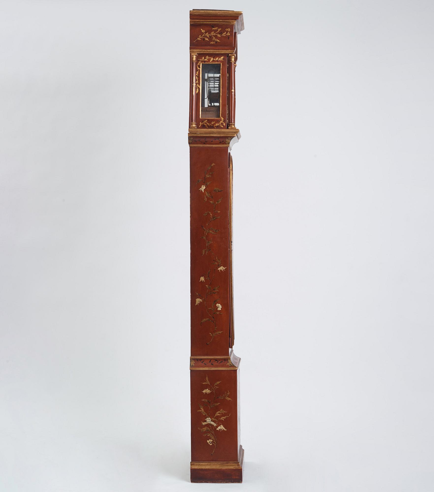 Golvur, märkt Herman Dreyer Holmia, Sverige 1700-talets mitt, Senbarock.