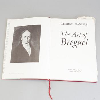Book, The Art of Breguet, including a signature from George Daniels.