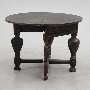 A Baroque style table, 19th Century.