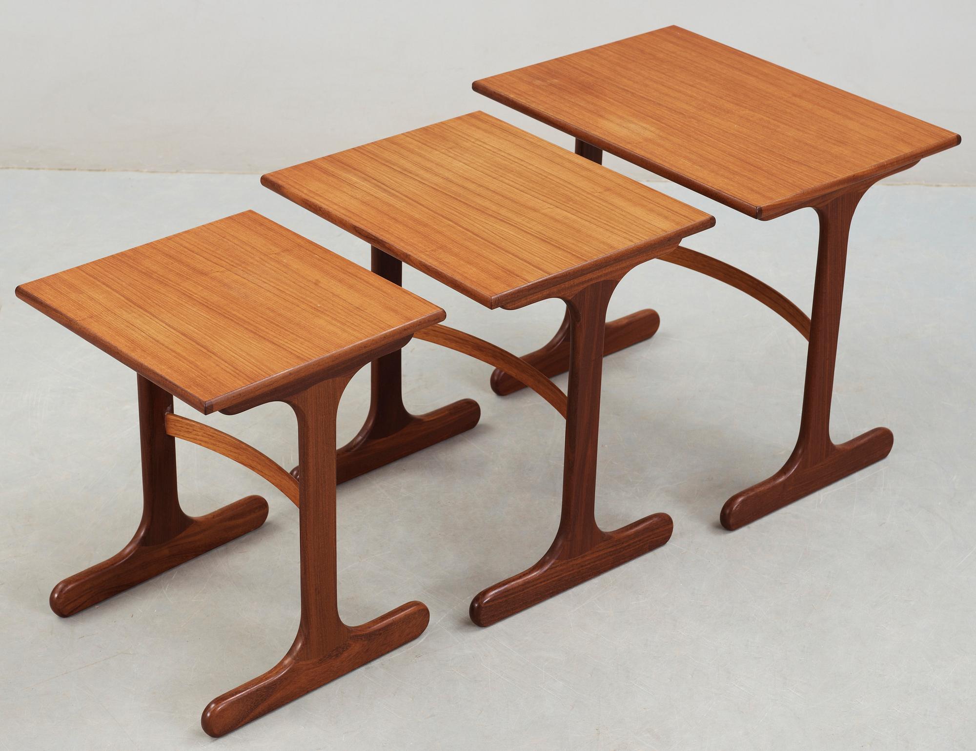 SATSBORD, 1950/60-tal.