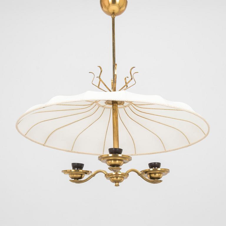 A mid-20th century model 'ER 62/3' ceiling light for Itsu, Finland.
